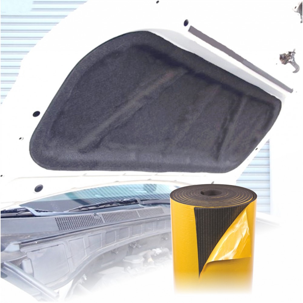 100x500cm 9mm Kauçuk Köpüğü Isı Ses Yalıtım Levhası