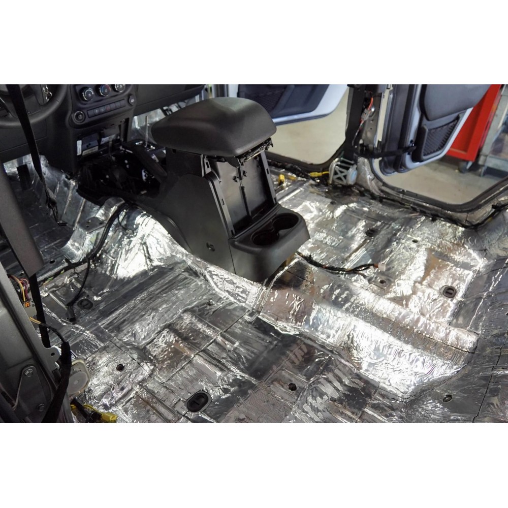 100x200cm 6mm Folyolu Kauçuk Araç-Karavan-Mekan Yalıtım Levhası