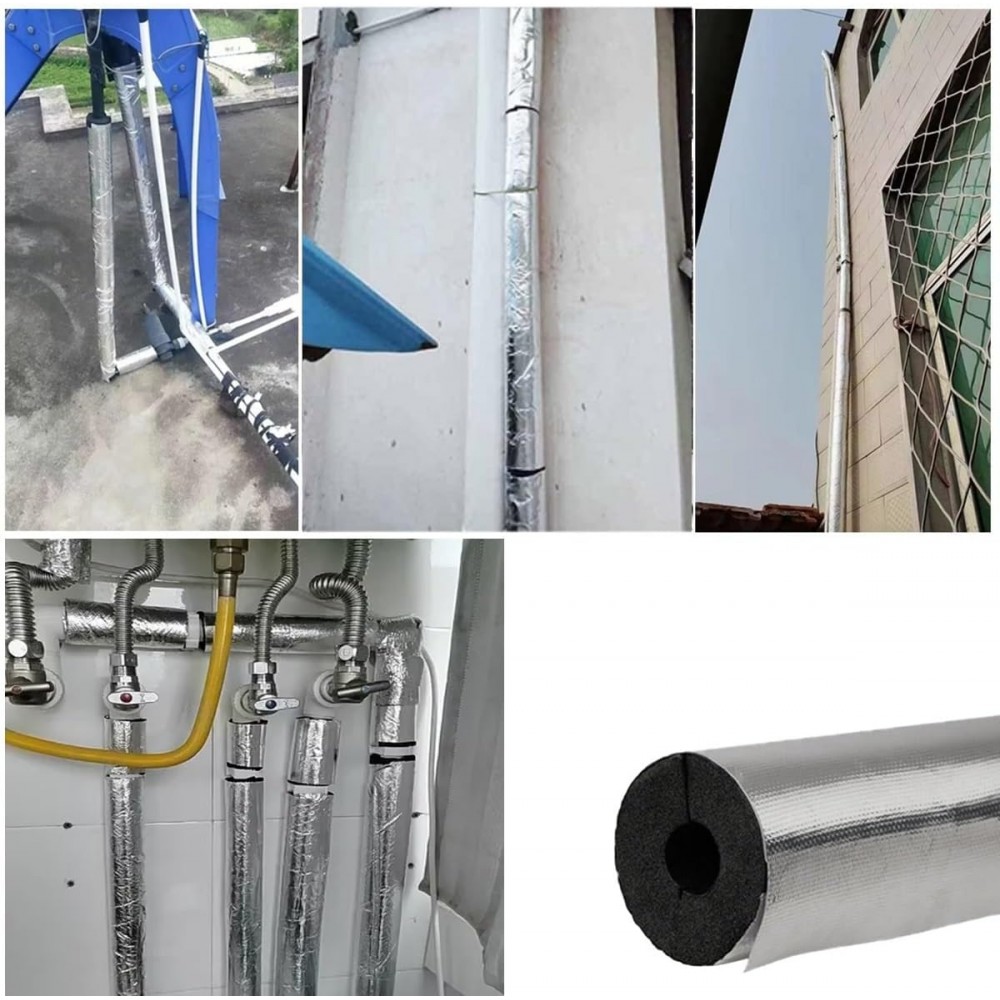 28/10 Folyolu Polietilen Köpük Boru 10metre